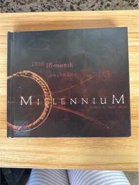 Vintage 1998 Millennium TV Show Desk Calendar Chris Carter HarperPrism